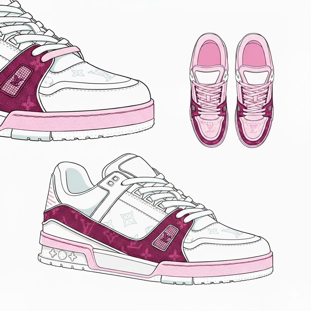 LV Trainer Sneakers