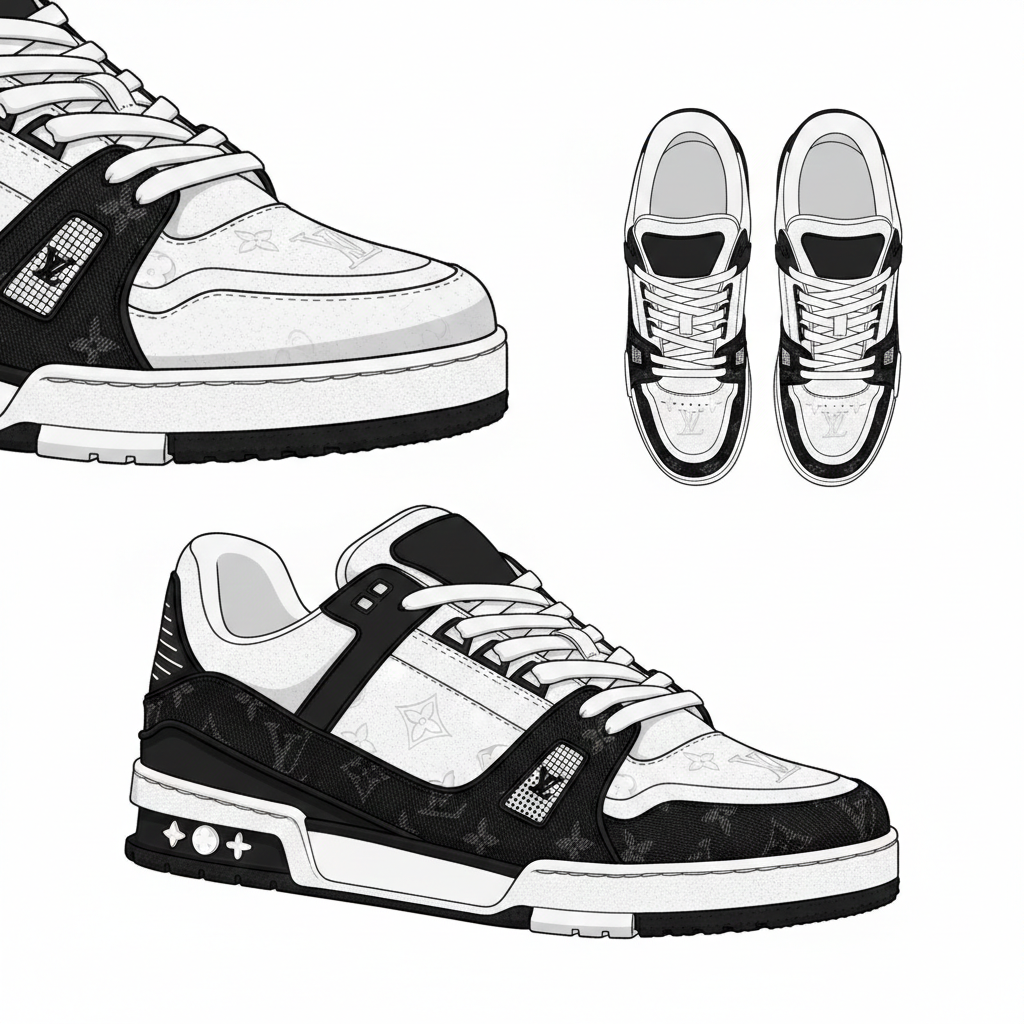 LV Trainer Sneakers